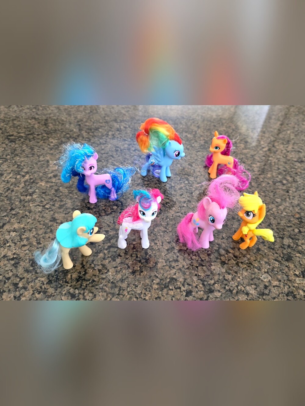 My Little Pony Lot of 7 ponies & unicorns includes brushables hasbro mixed 2020s